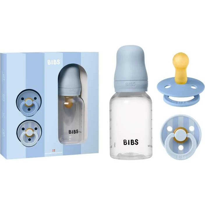 BIBS Baby Sprinkle Gavesæt - Baby Blue