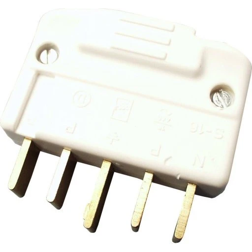Elworks Flerpolet stikprop 3P+N+J 16A 440V hvid