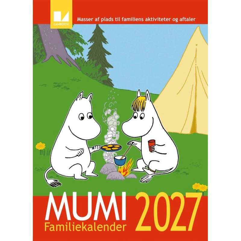 Mumi Familiekalender 2027 - Spiralryg