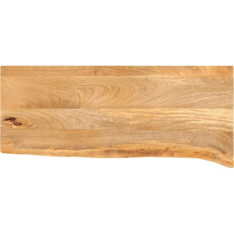 vidaXL bordplade 70x40x3,8 cm naturlig kant massivt mangotræ