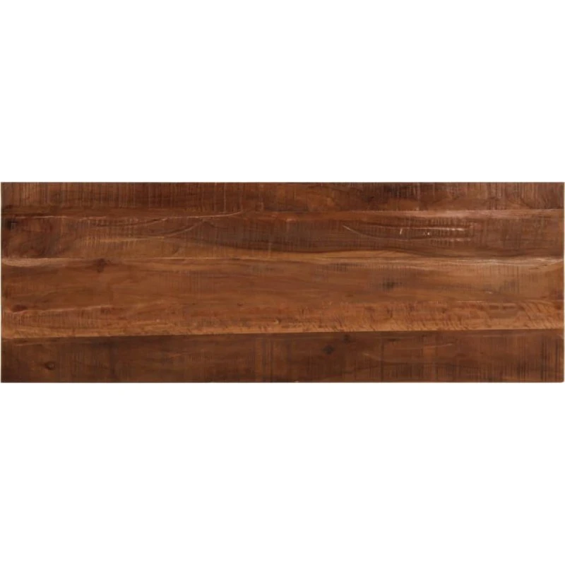vidaXL bordplade 140x50x2,5 cm rektangulær massivt genbrugstræ