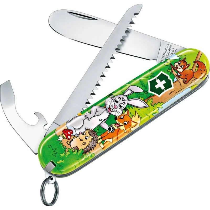 Victorinox My First Lommekniv Kanin – Animal Edition med Halsrem
