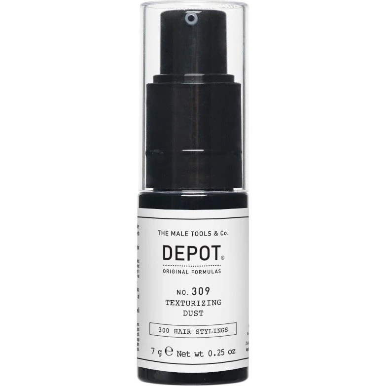 Depot No. 309 Texturizing Dust 7 g – Mænds Hårpudder med Naturlig Silica