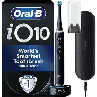 Oral-B iO Series 10 Elektrisk Tandbørste, Sort