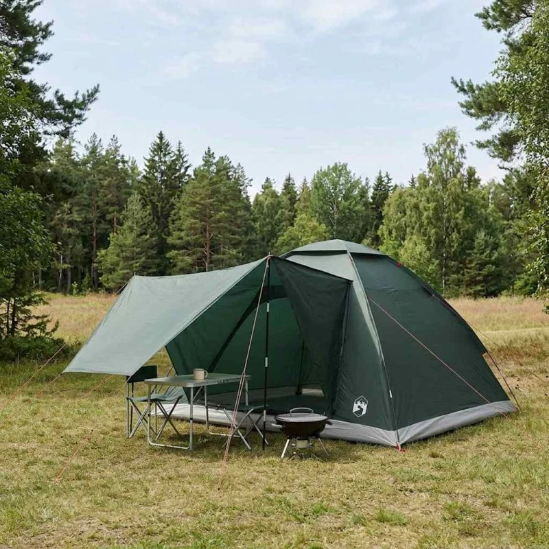 vidaXL Army Grøn Campingtelt 275x215x125 cm
