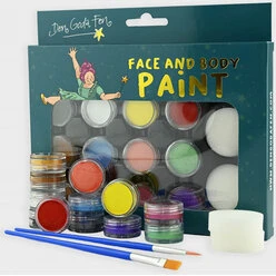 Den Goda Fen Ansigts- og kropsmaling, 12 farver
