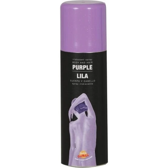 Iriseren UV ansigt- og kropsspray, lilla 100 ml