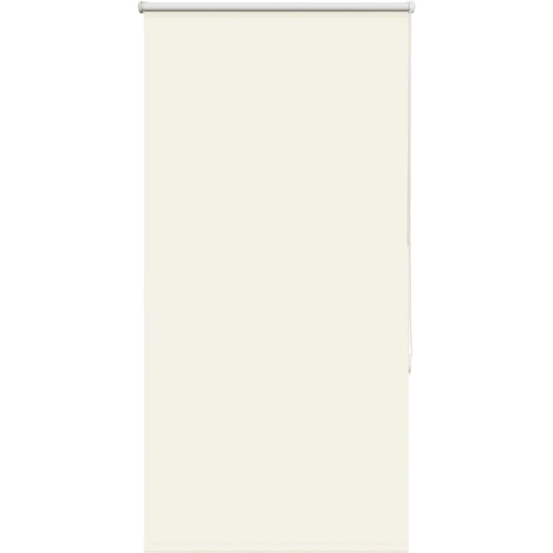 vidaXL Mørklægningsrullegardin 85x175 cm, råhvid, polyester