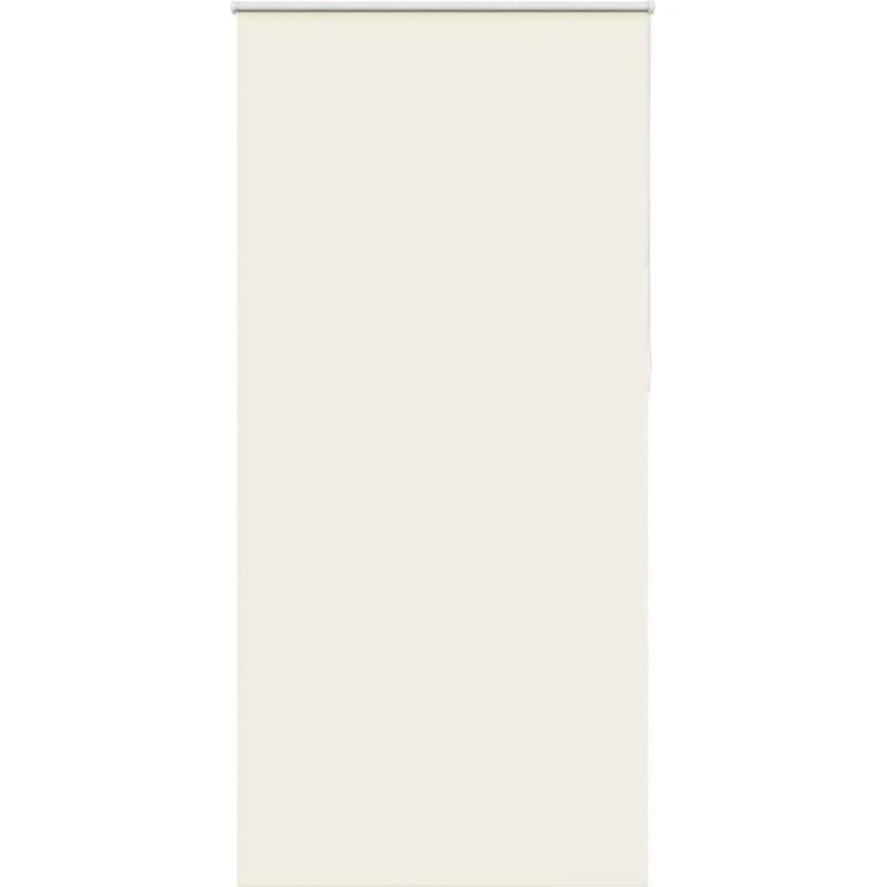 vidaXL Rullegardin Mørklægning 110x210 cm, Råhvid, 105,7 cm Stofbredde
