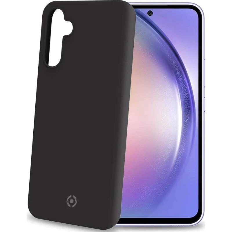 Cromo Soft Gummi Cover til Galaxy A54 5G, Sort