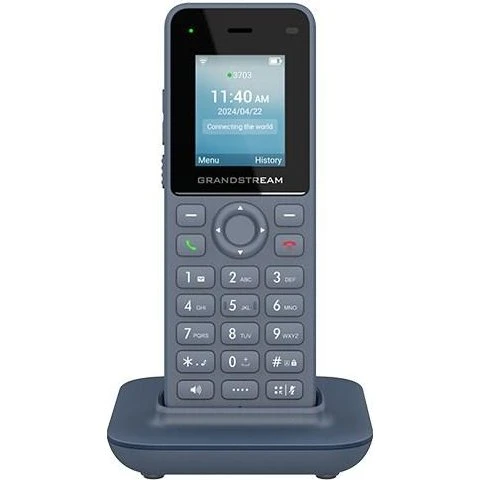 Grandstream WP816 IP-telefon, blå, 2 linjer, WiFi