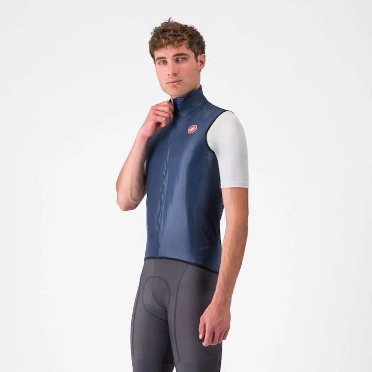 Castelli Aria Cykelvest Belgian Blue XXXL