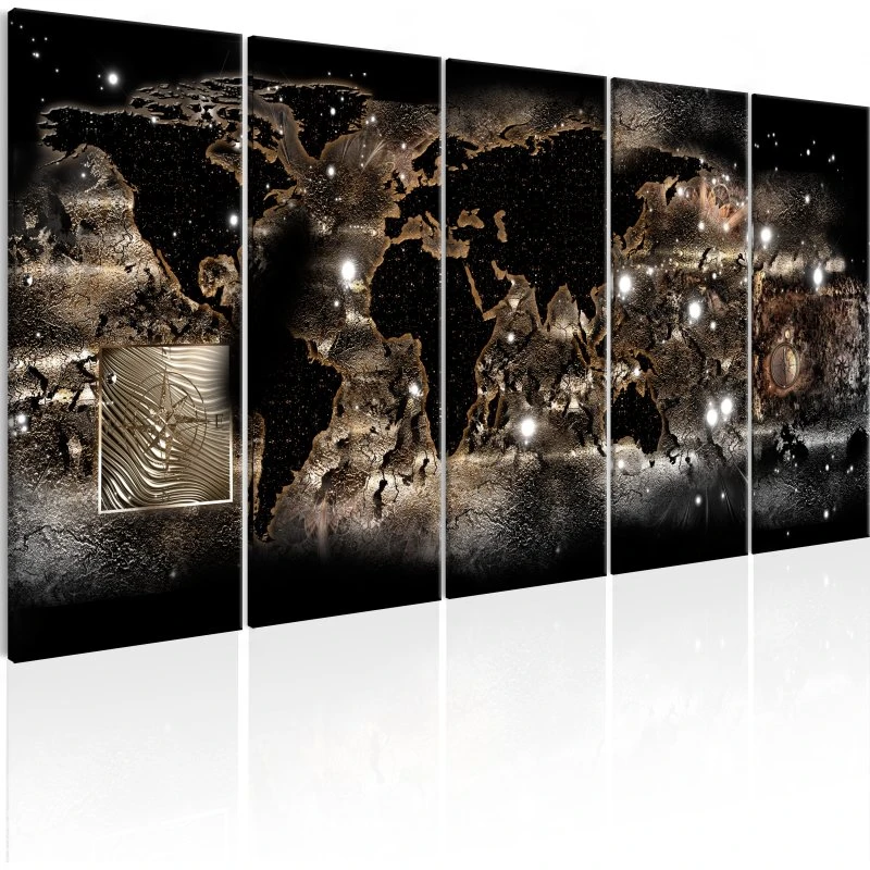 ARTGEIST Earth Glow - Lærredsbillede 225x90 cm