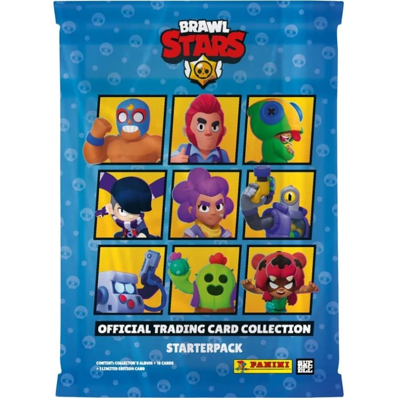 Panini Brawl Stars Trading Cards Starter Pack