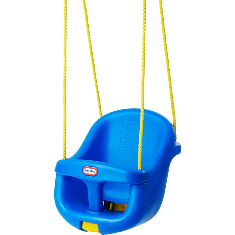 Little Tikes tumlegynge med høj ryg, blå