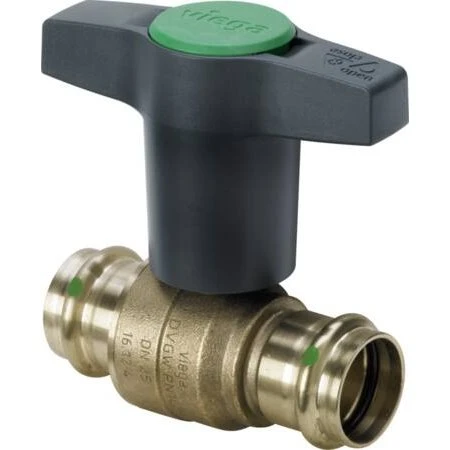EASYTOP Kugleventil Rødgods 15 mm