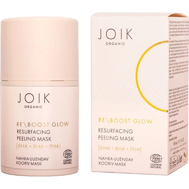 Joik Organic Re-Boost Glow AHA+BHA+PHA Peeling Mask 50 ml