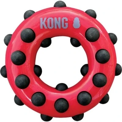 KONG Dotz Circle 16 cm med squeaker