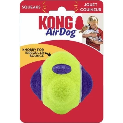 KONG Airdog Squeaker Knobby Ball XS/S