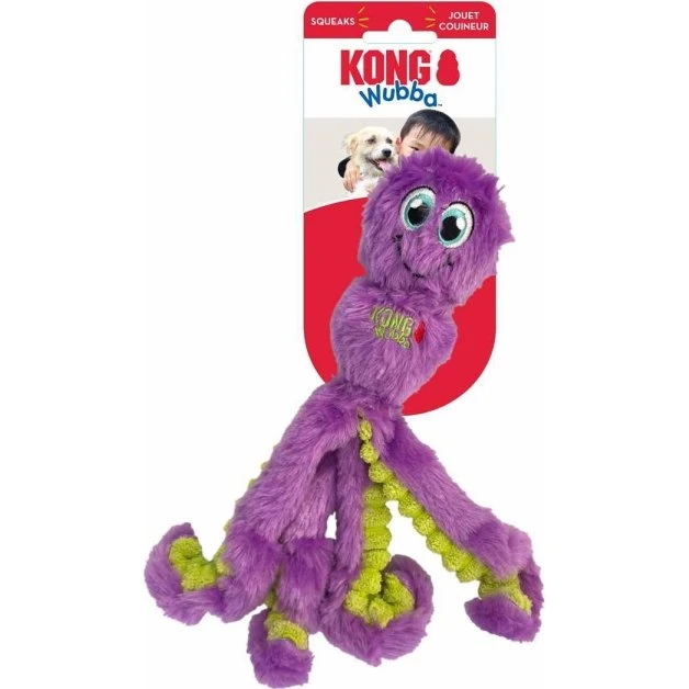 KONG Wubba Blæksprutte Mix S 23x10x5cm