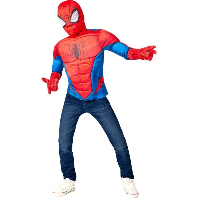 Rubies Spider-Man udklædningssæt (G40330OS000) – Børnekostume til 4-7 år