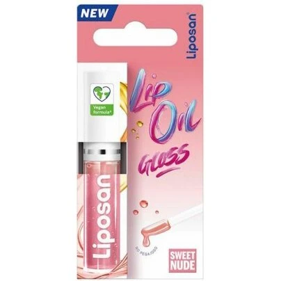 Liposan Lip Oil Gloss Sweet Nude 5,5 ml