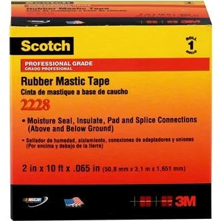 Scotch Tape 2228 Sort 50mm x 3m