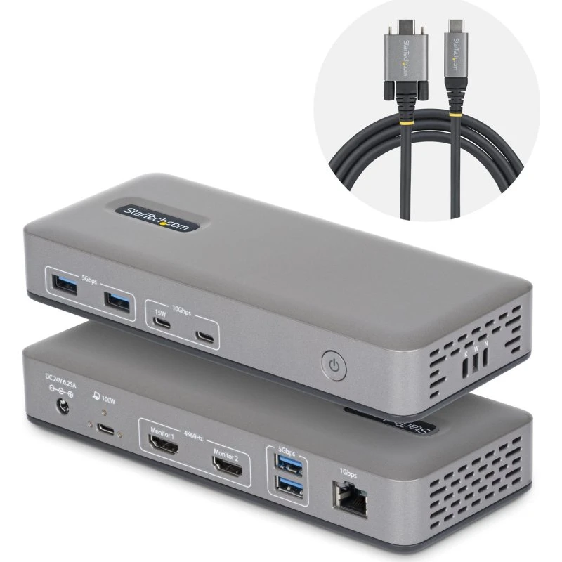 StarTech.com 196UE-USBC-DOCK Dockingstation USB-C 3.2 Gen 2