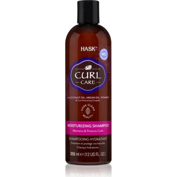 Hask Krøllepleje Fugtgivende Shampoo 355 ml