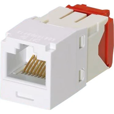 Panduit Modular Jack KAT5E UTP Mini-Com G Hvid