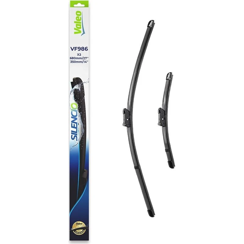 VALEO Viskerblad Silencio 680/350 mm, 2 stk, til OPEL, RENAULT, HYUNDAI