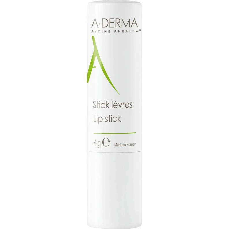 A-DERMA Lip Stick 4 g – Fugtig & Beroligende Læbestift