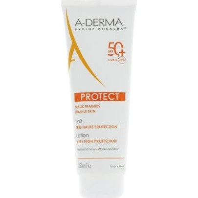 ADerma Beskyt SPF50+ Mælk 250 ml
