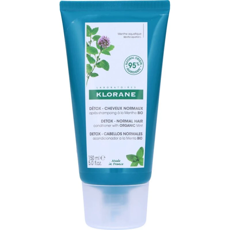 Klorane Økologisk Aquatic Mint Detox Conditioner 150 ml
