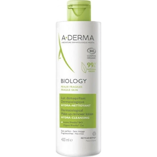 A-Derma Biology Rensende Mælk 400 ml