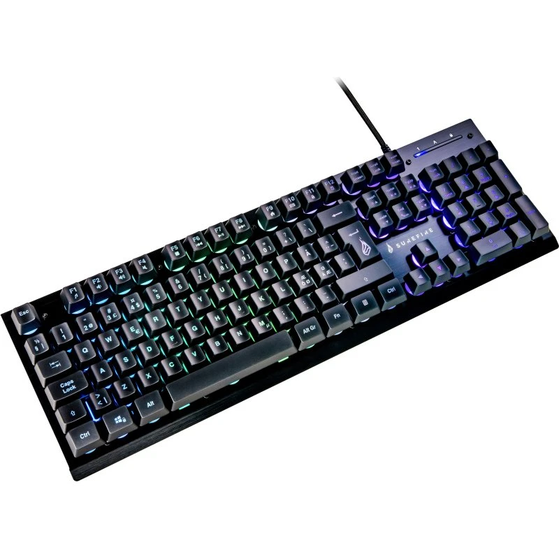 Surefire KingPin X2 Metal RGB Gaming Tastatur, QWERTY Nordic