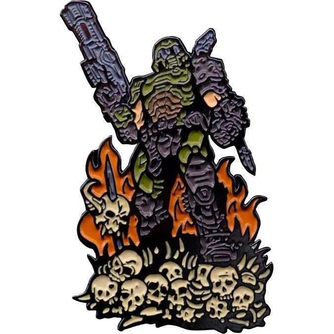 Fanatik DOOM Eternal Limited Edition Pin Badge 5,7 x 3,5 cm