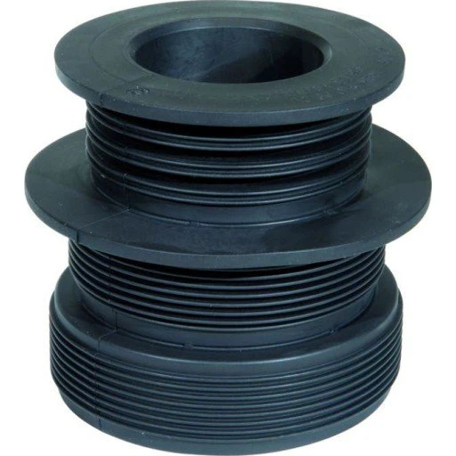 Purus Kombinippel 96/83-75/50 mm, sort