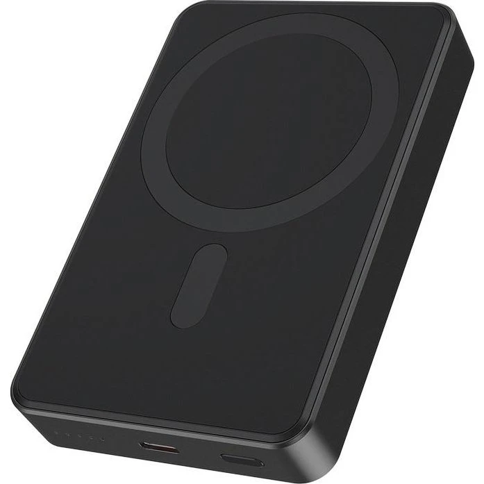Gembird 15 W Magnetisk Wireless Powerbank 10000 mAh, Sort