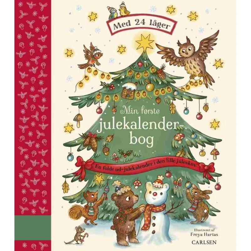 Min første julekalenderbog – 24 låger i skovens julestemning