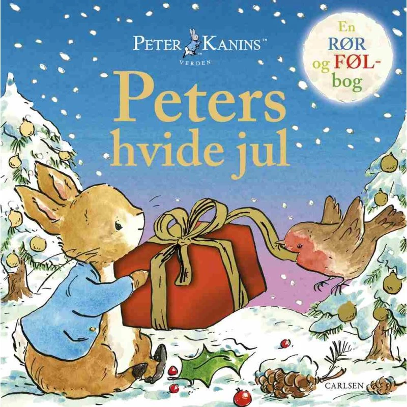 Peter Kanin: Peters Hvide Jul – Børnebog med rør- og føl-effekter