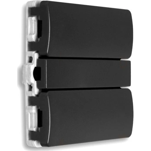 LK Fuga Smart Zigbee Batteritryk, blanke tangenter, koksgrå