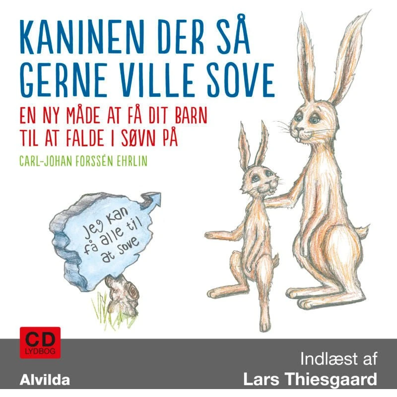 Kaninen der så gerne ville sove – lydbog med Lars Thiesgaard