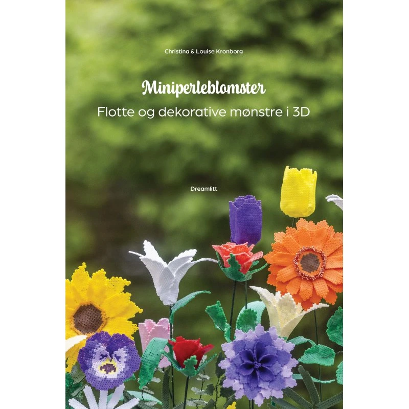 Christina Miniperleblomster - 17 blomster & 3 sommerfugle i 3D