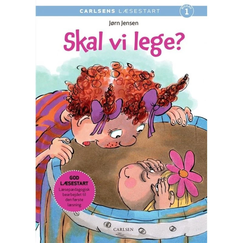 Carlsens Læsestart - Skal vi lege? – Letlæsningsbog for begyndere
