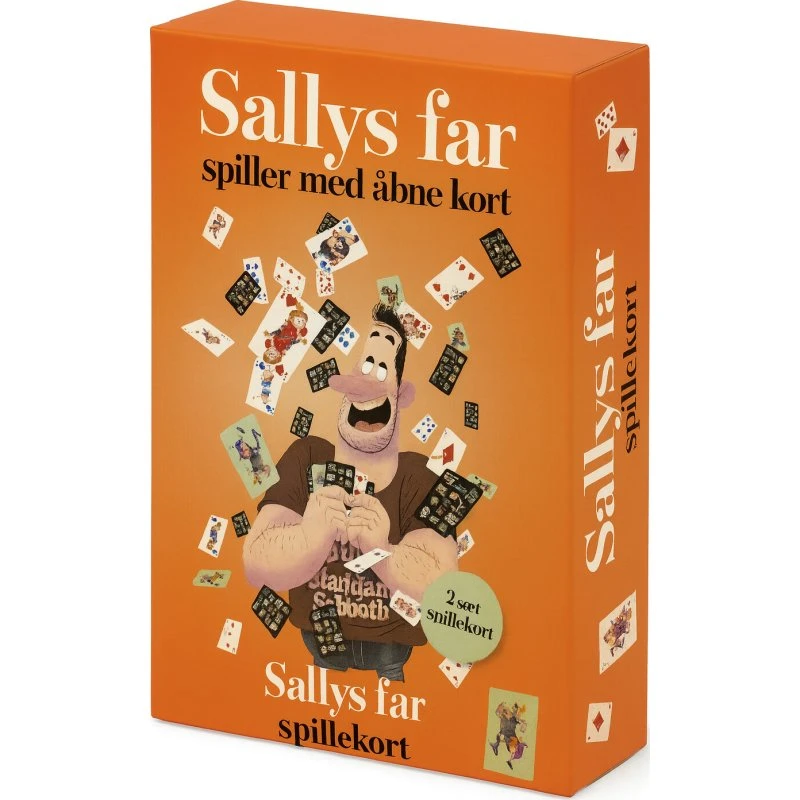 Sallys Far - Spillekort To Sæt, 5+ år