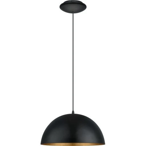 Eglo Gaetano Pendel, Sort og Guld, E27