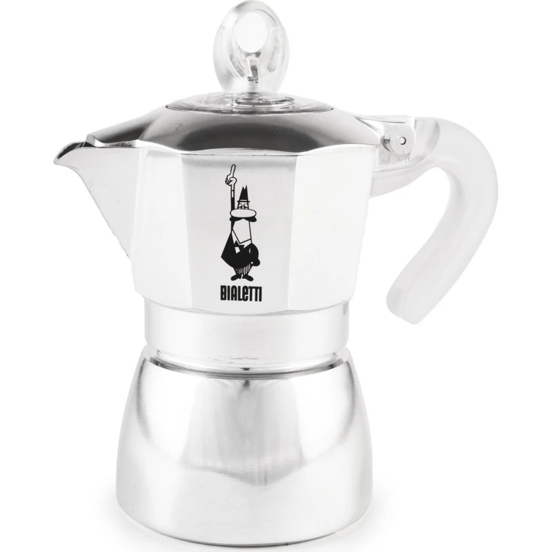 Bialetti Dama Pure Ice Moka gryde 0,18 L Metallic