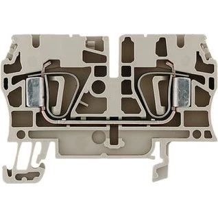 ZDU 4 Gennemgangsklemme 4mm², beige