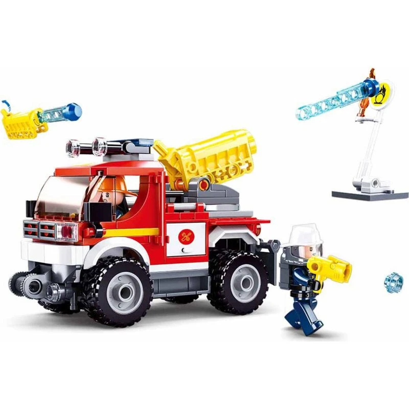 Sluban M38-B0965 Off-road Brandbil Byggesæt, 192 dele